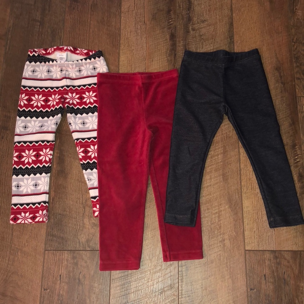 Gymboree Fleece Lined Leggings 3T